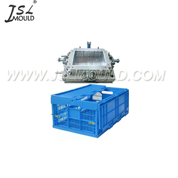 Injection Plastic Collapsible Ventilated Storage Crate Mould