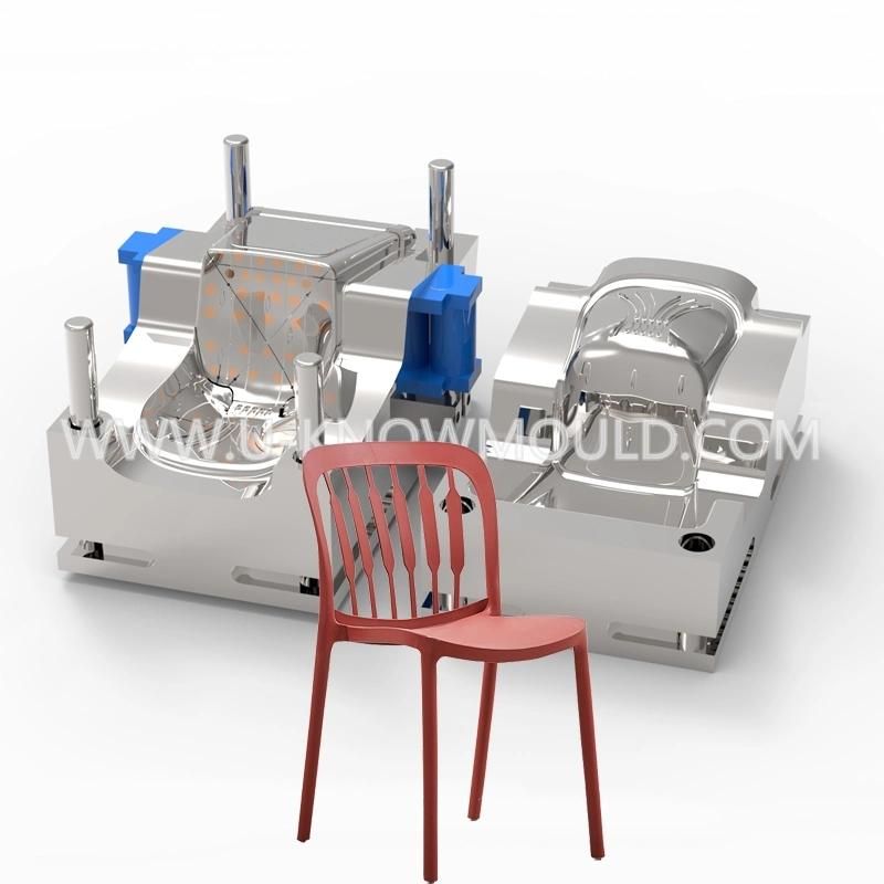 Plastic Chair Mold Supplier Armless Chair Injection Mould