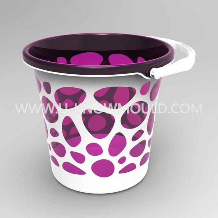 Plastic Bucket Mould Manufacturer for Household Wash Bucket Injection Mold