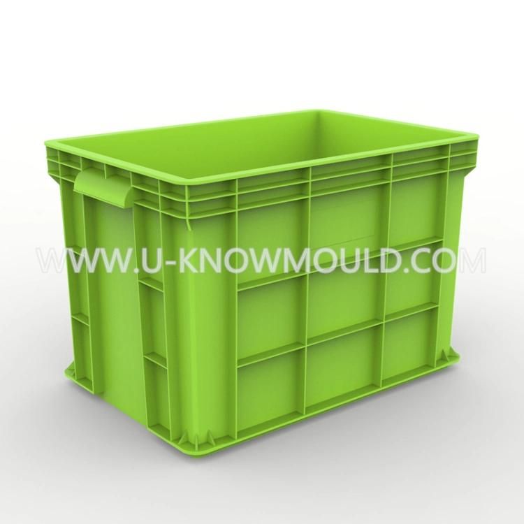 Customized Plastic Wholesale Vegetable Basket Injection Mould Plastic Crate Container Mold