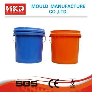 Plastic Injection Paint Pail Bucket Mould