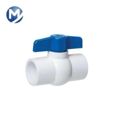 Plastic Pipe Fitting PVC Material Ball Valve Injection Moulding Parts