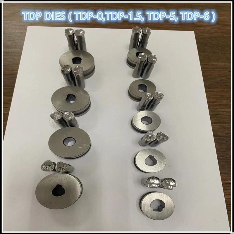 Tdp0 Tdp1.5 Tdp5 Tablet Machine Pill Press Punching Stamping Dies Tungsten Carbide Dies Making Oral Steroid Tablets