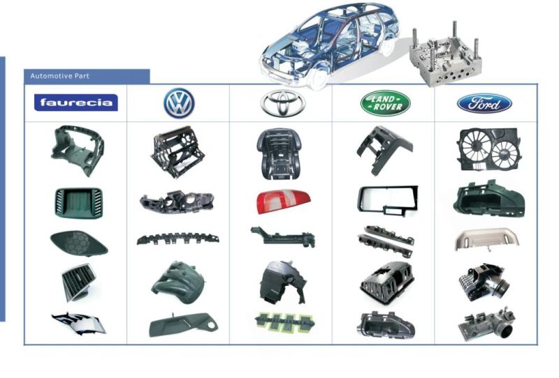 Customized Plastic Car Shell Injection Mold, Lithium Battery/ Oil Cylinder Plastic Shell Mould