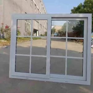 French Style PVC Sliding Window with Mosquito Net