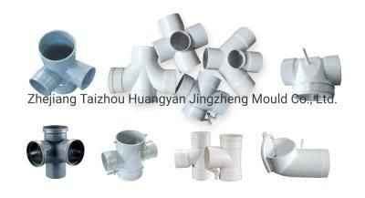 Plastic PVC Double Tee Injection Mould
