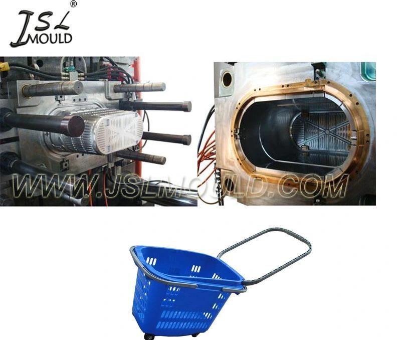 Injection Plastic Shopping Hand Basket Mould